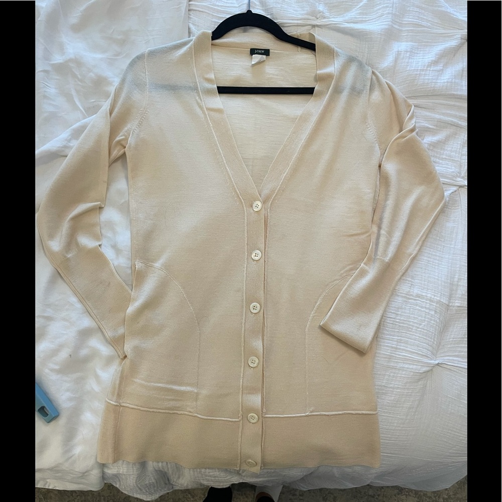 J. Crew wool cardigan